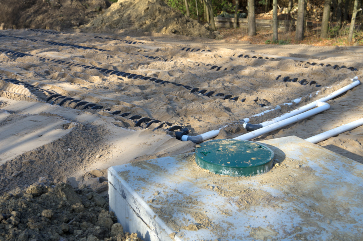betonowe szambo