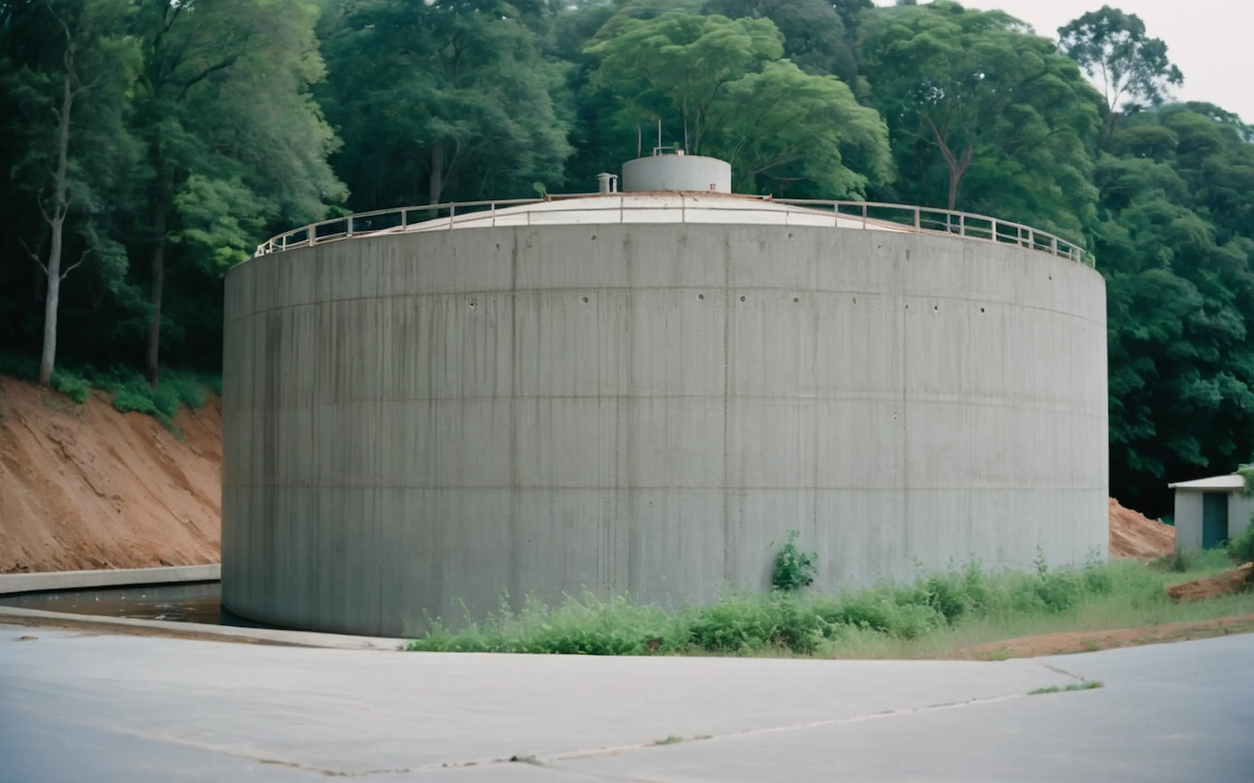 betonowe zbiorniki na wode PPOŻ.